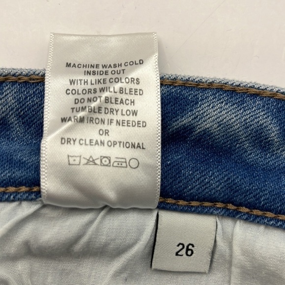 Vervet By Flying Monkey Straight Leg Size 26 - Picture 10 of 16